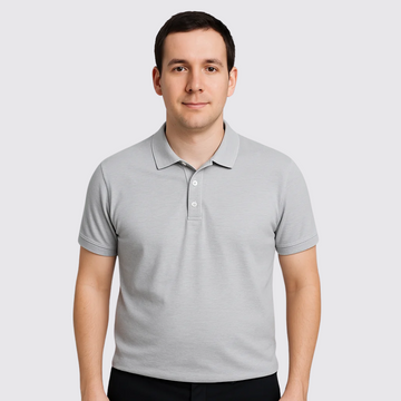 Polo Gris Clair