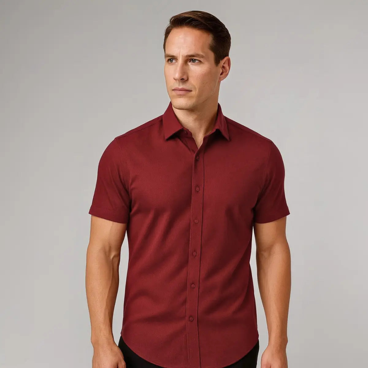 Chemise ajustée à motifs imprimés - 20,00€ - Armand Thiery Chemise ajustée à motifs imprimés - 20,00€ - Armand Thiery