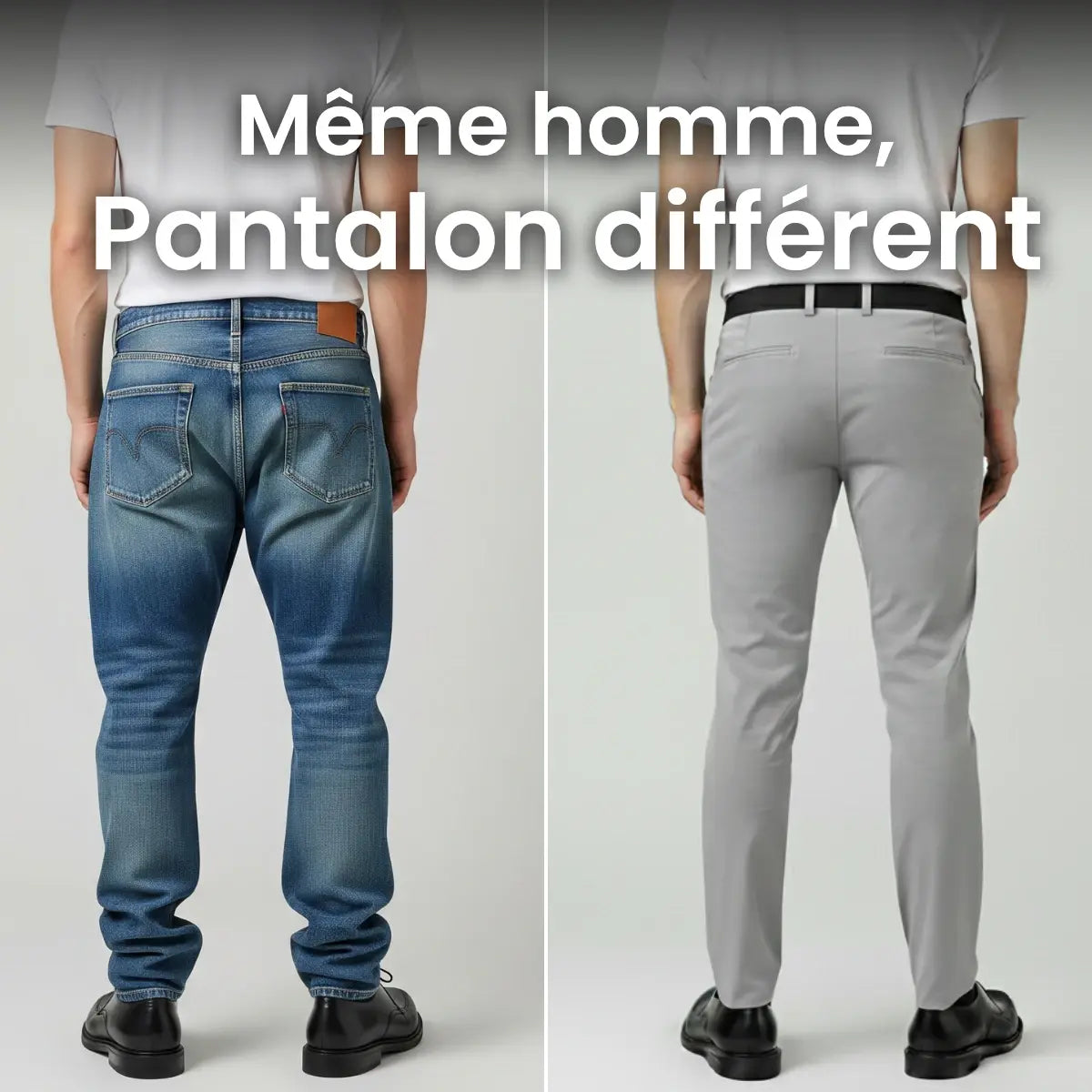Pantalon Habillé Homme Mynx 2026 - Coupe Classique, Plis Devant, Taille Extensible Cachée, 100% Polyester, Entretien Facile